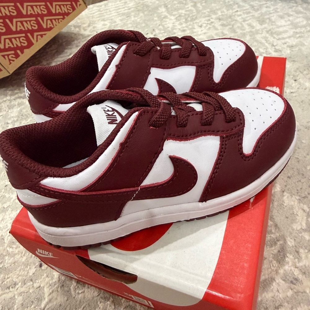 Maroon Dunks toddler